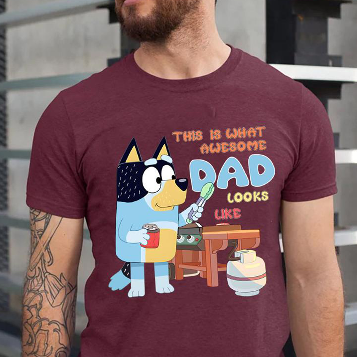 AWESOME DAD This Is What An Dad Looks Like MENS Blvey Retro T-Shirt,Crewneck,Hoodie,TS-C-553