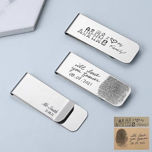 Personalized Money Clip For Men,Custom Money Clip Printed With Photo,J-A-289