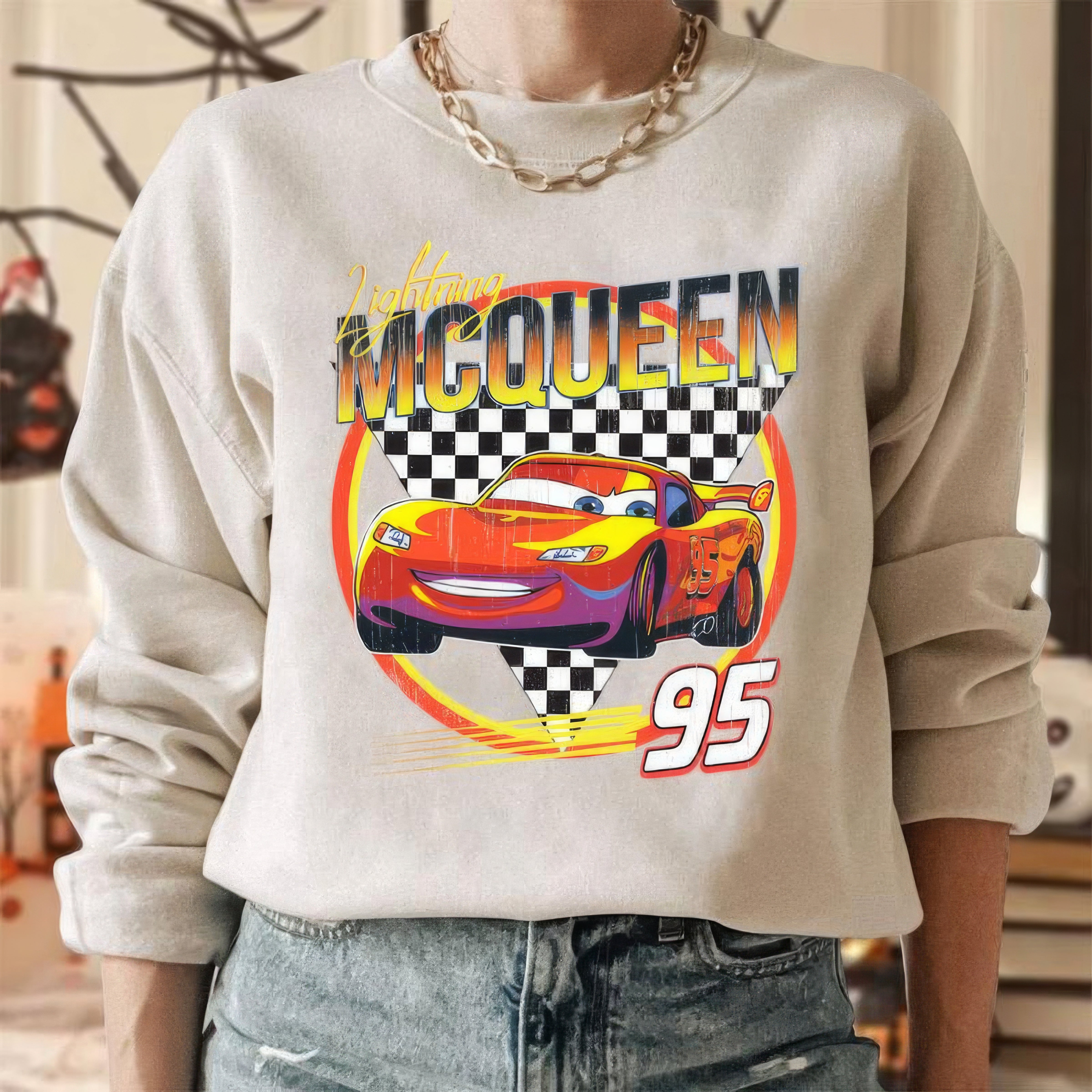 McQueen Movie Cars T-Shirt,Crewneck,Hoodie For Gift,TS-C-582