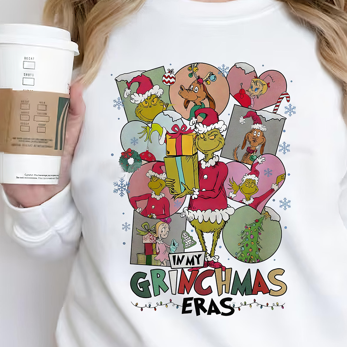 Grinchmas Eras T-Shirt,Crewneck,Hoodie For Christmas Gift,TS-C-371