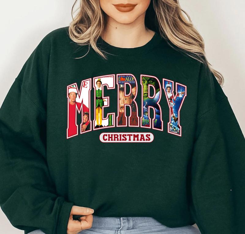 Merry Christmas Home Alone Movie T-Shirt,Crewneck,Hoodie,Gift For All,H-C-731