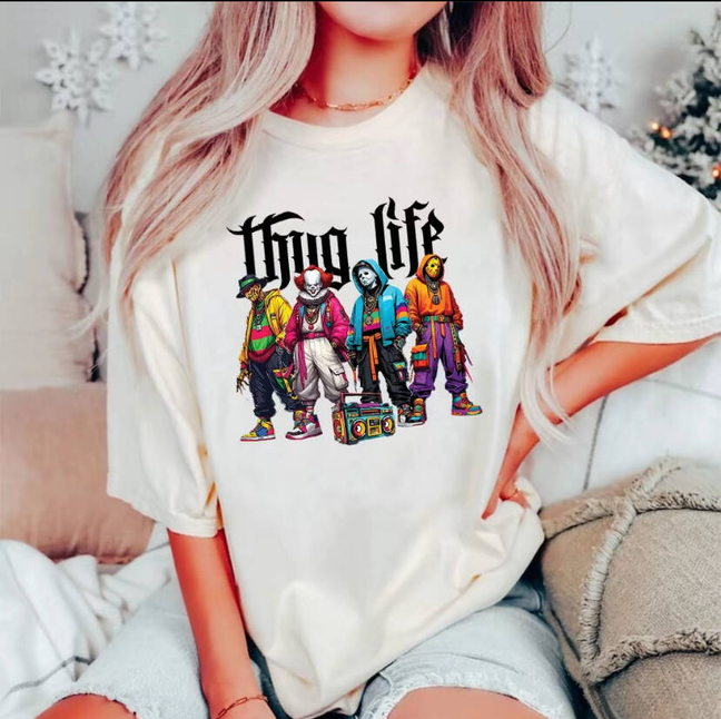 Halloween Hocus Pocus THUG LIFE Characters Hoodie,TS-C-156