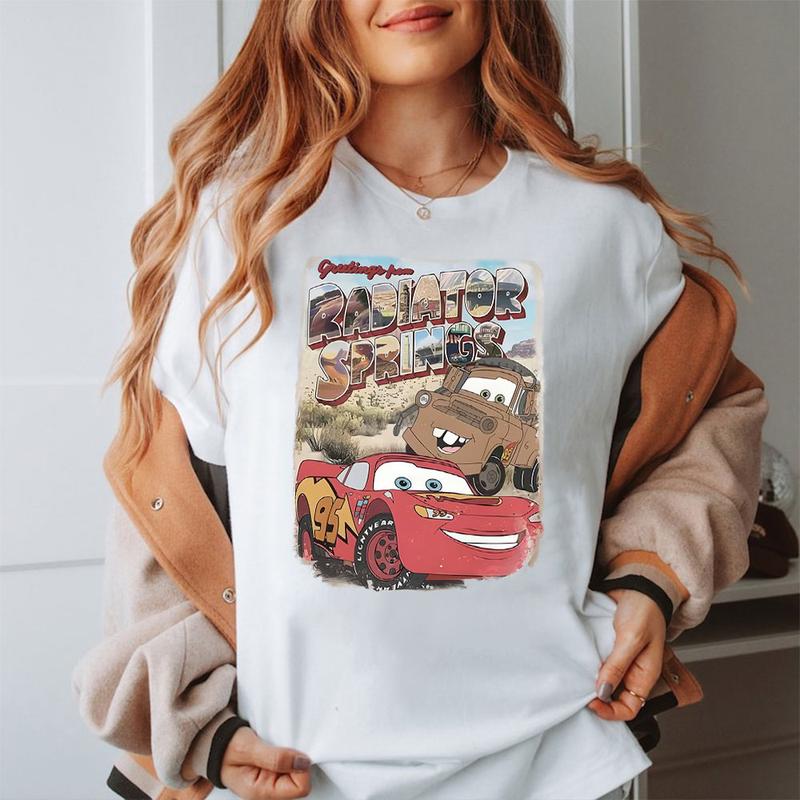 Radiator Springs McQueen Movie Cars T-Shirt,Crewneck,Hoodie,TS-C-579