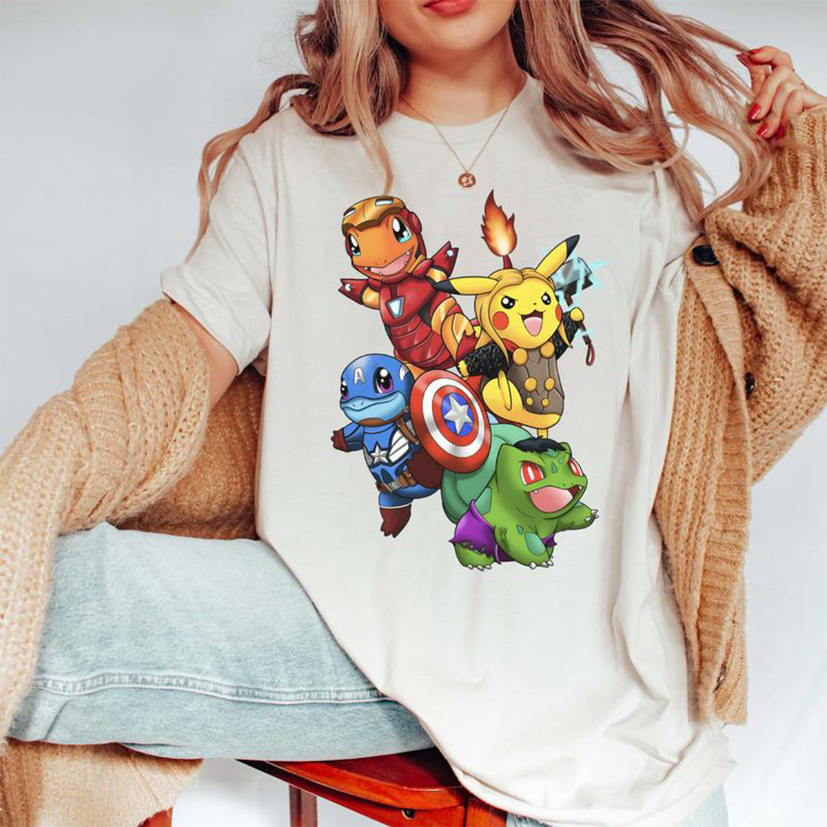 Super Hero Anime Vintage Unisex T-Shirt,Crewneck,Hoodie,TS-C-499