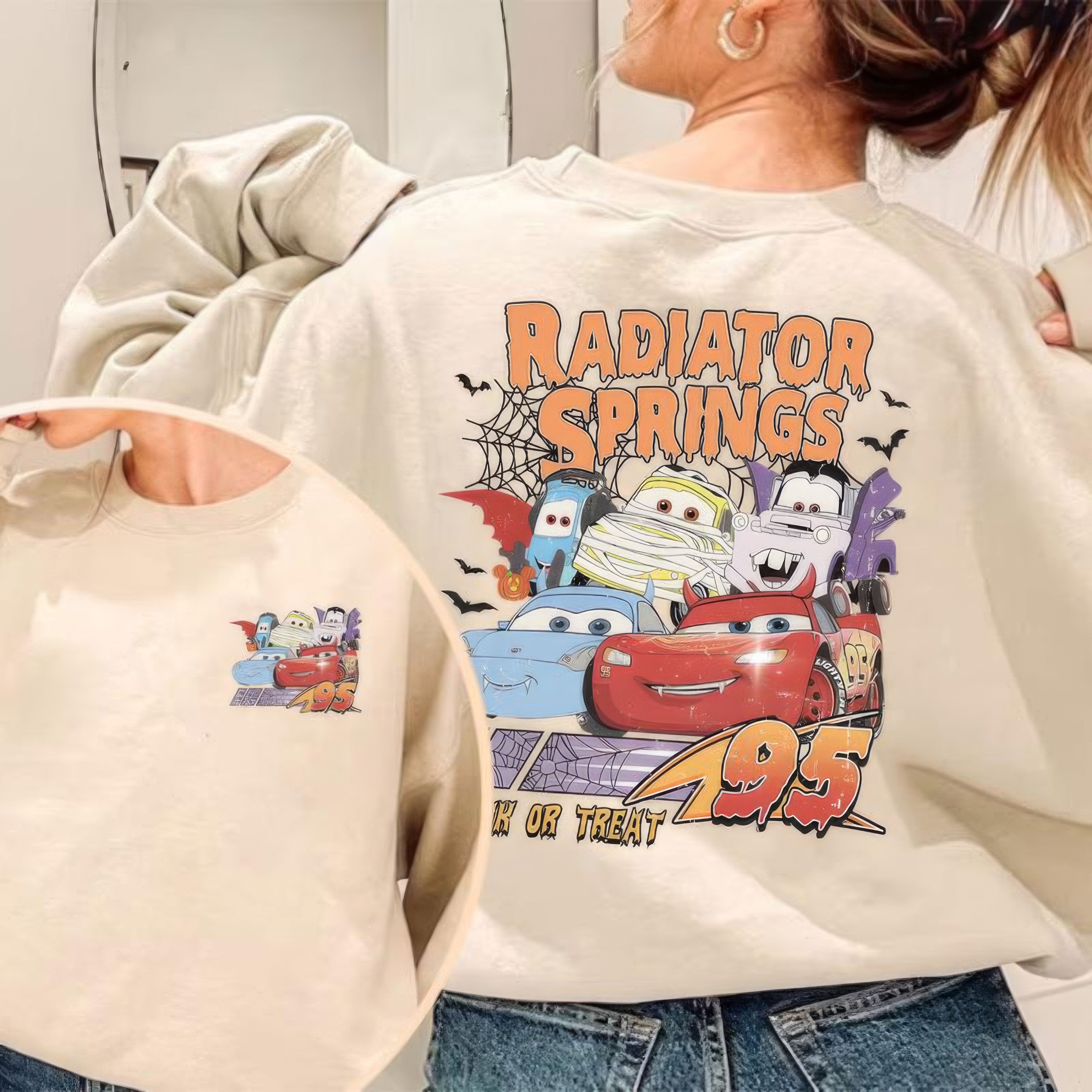 Radiator Springs McQueen Movie Cars T-Shirt,Crewneck,Hoodie,TS-C-576