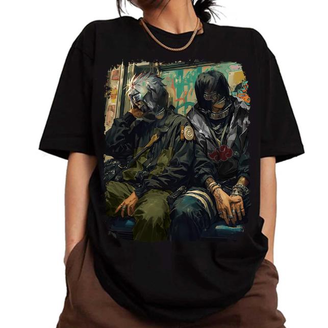 ltachii Vs Kakashii Anime Character Unisex T-Shirt,Crewneck,Hoodie,H-C-825