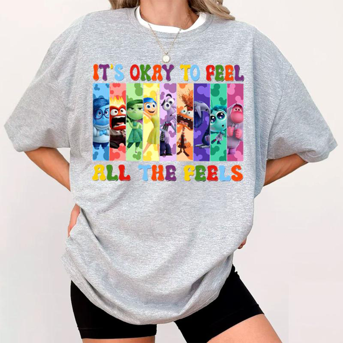 Friends It's Okay To Feel All The Feels Mental Health Emotional T-Shirt,Crewneck,Hoodie,TS-C-590