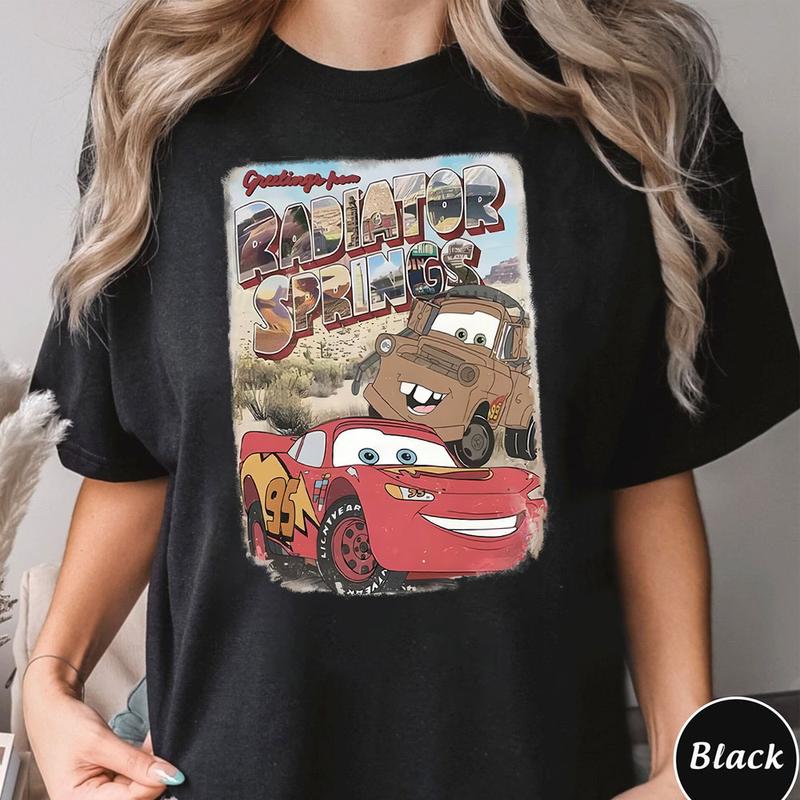 Radiator Springs McQueen Movie Cars T-Shirt,Crewneck,Hoodie,TS-C-579