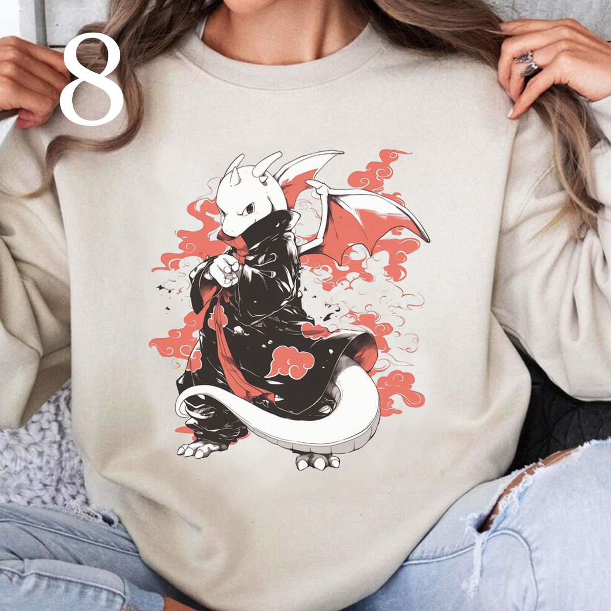 Pokémon x Naruto Series Cool Little Creature Unisex T-Shirt,Crewneck,Hoodie,H-C-981