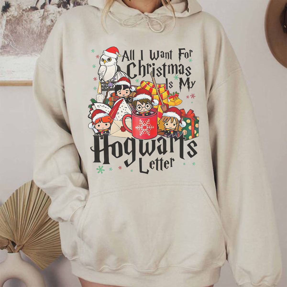 All I Want For Christmas Is My Hogwarts Letter T-Shirt,Crewneck,Hoodie,TS-C-323