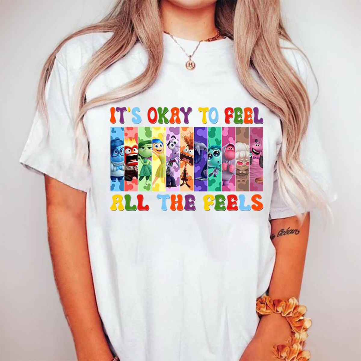 It's Okay To Feel All The Feels Emotional Support T-Shirt,Crewneck,Hoodie,TS-C-650