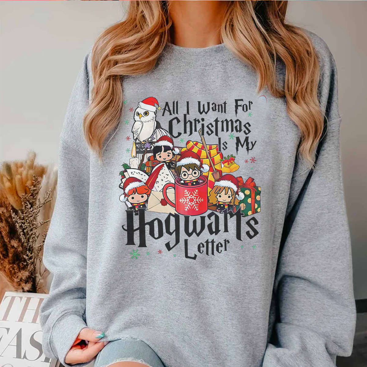 All I Want For Christmas Is My Hogwarts Letter T-Shirt,Crewneck,Hoodie,TS-C-323