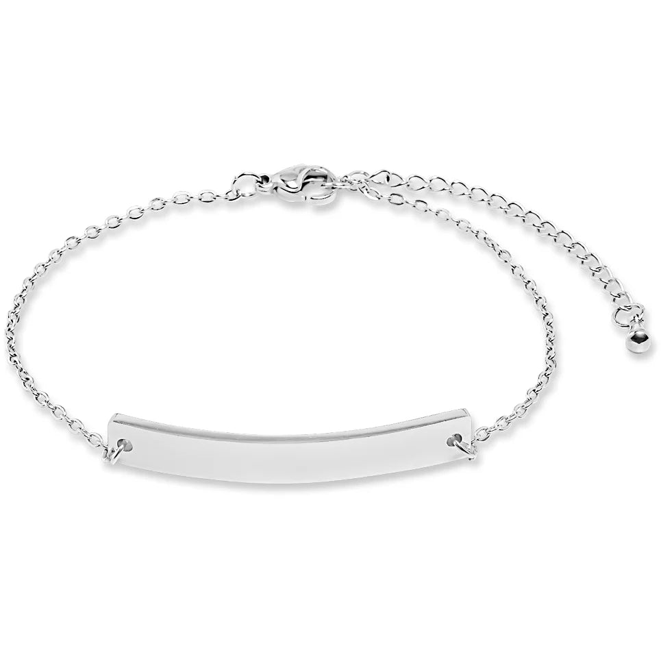 Bangle Bracelet Curved Brand Simple Jewelry Gift For Party Stainless Steel Bracelet,J-A-292