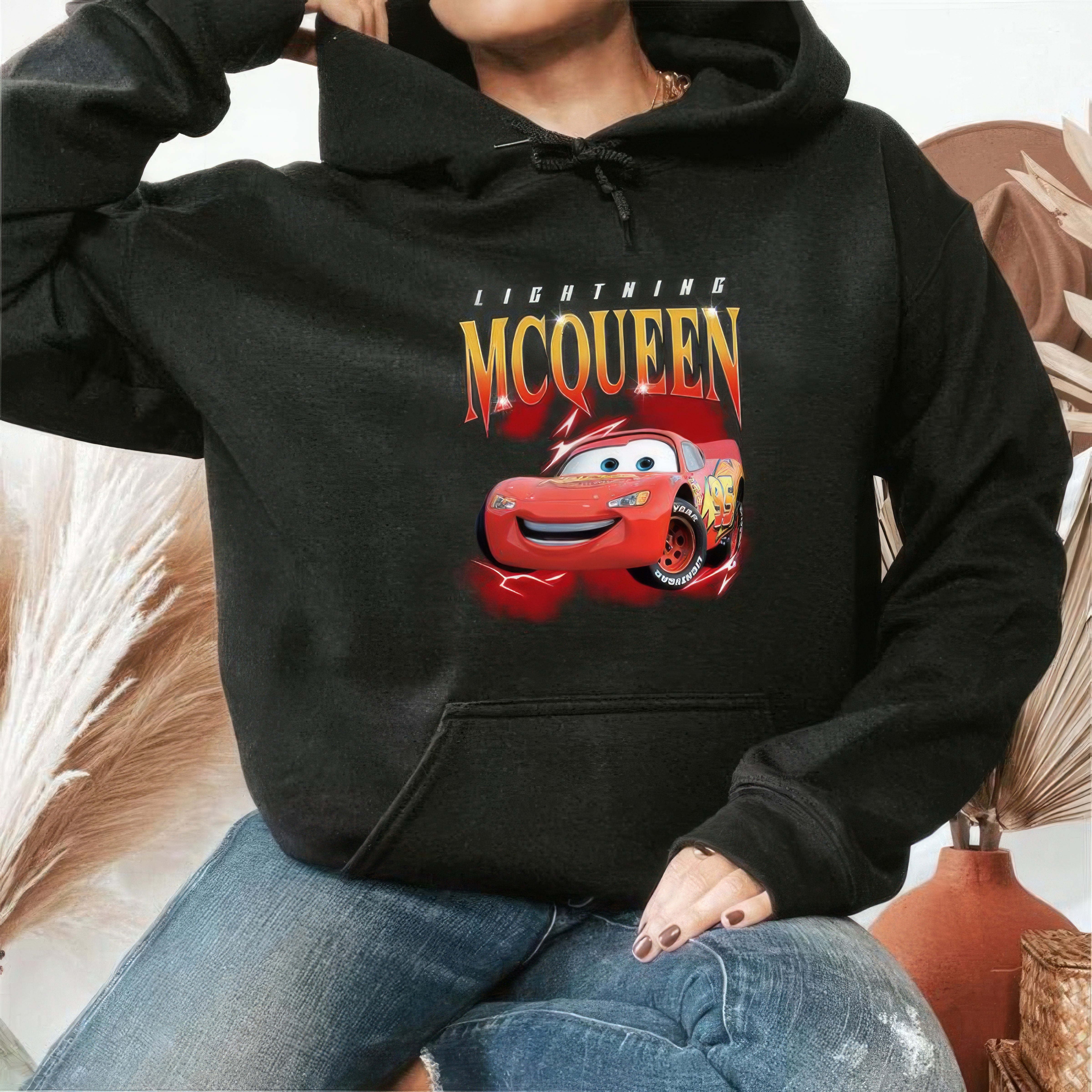 Lighting McQueen Cars Movie T-Shirt,Crewneck,Hoodie,TS-C-585