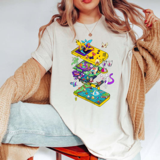 Retro Game Vintage Unisex T-Shirt,Crewneck,Hoodie,For Lovers,H-C-1036