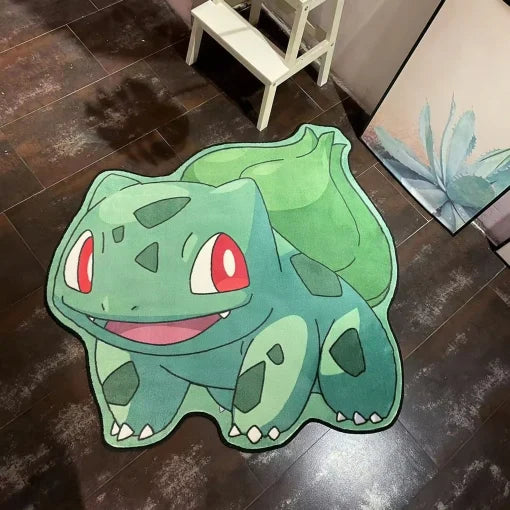 Tapis Pokémon en forme de Dracaufeu Ronflex Togepi Pikachu Psyduck Bulbasaur, RA-012