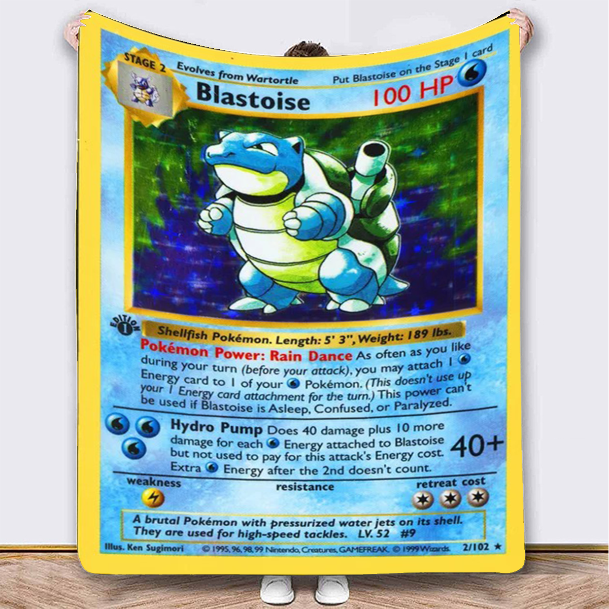 Pokémon Fleece Blanket Digital Printed Throw Blanket,B-C-1055