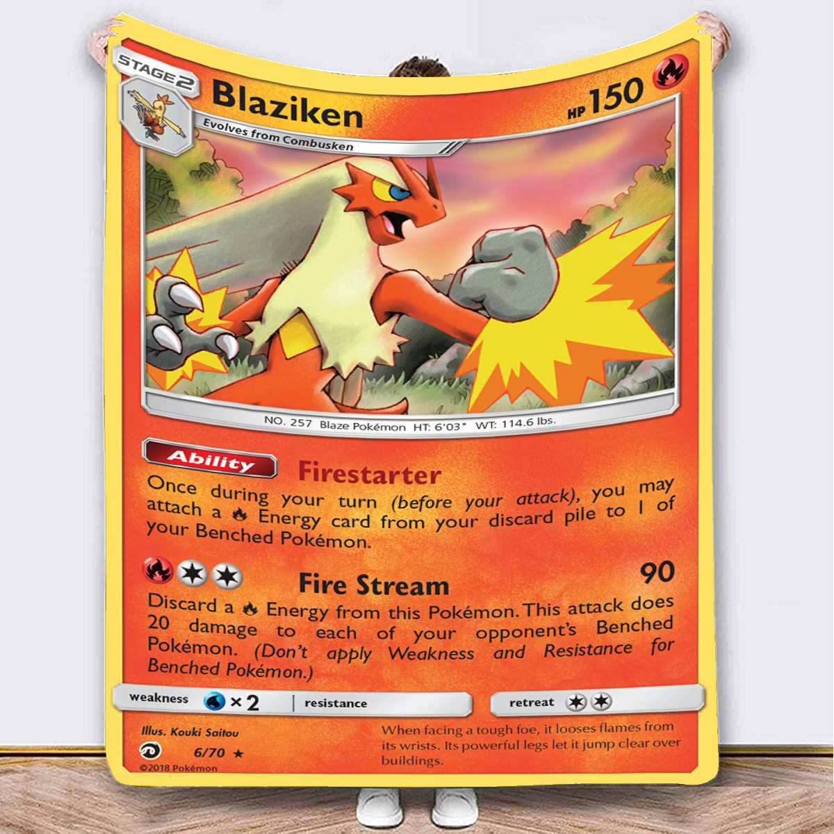 Pokémon Fleece Blanket Digital Printed Throw Blanket,B-C-1055