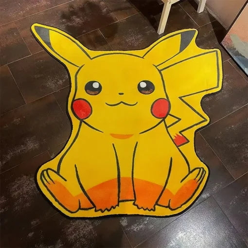 Tapis Pokémon en forme de Dracaufeu Ronflex Togepi Pikachu Psyduck Bulbasaur, RA-012