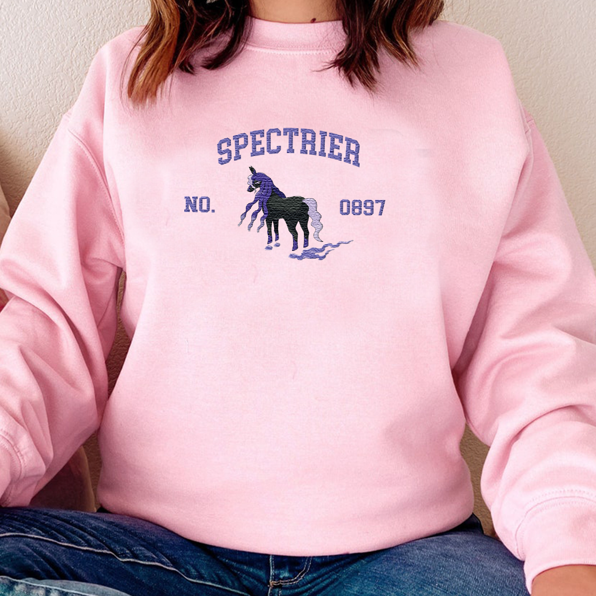Spectrier Anime-Themed Embroidered T-Shirt,Crewneck,Hoodie-Trendy Versatile and a Thoughtful Gift for Friends,H-C-1823