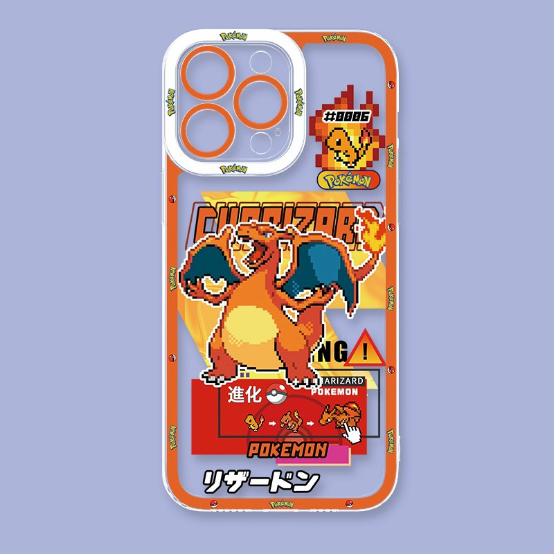 Creative Pixel Art Shockproof Anime Characters iPhone Case – Ideal Gift for Fans and Friends,PC-1224