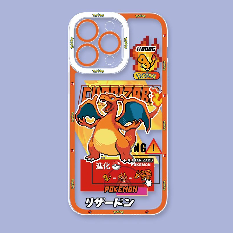 Pokémon Creative Pixel Art Shockproof iPhone Case – Ideal Gift for Fans and Friends,PC-1224