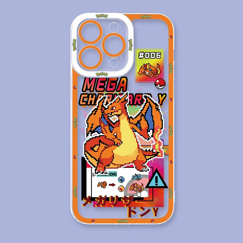 Creative Pixel Art Shockproof Anime Characters iPhone Case – Ideal Gift for Fans and Friends,PC-1224