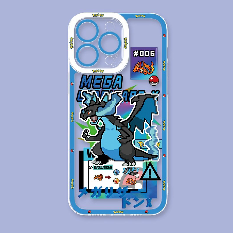 Creative Pixel Art Shockproof Anime Characters iPhone Case – Ideal Gift for Fans and Friends,PC-1224