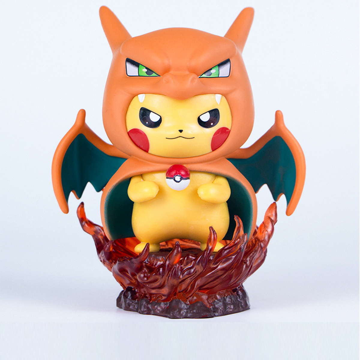 Cosplay Pikachu Figure Collectible Statue,Gift For Anime Lovers,B-C-1067