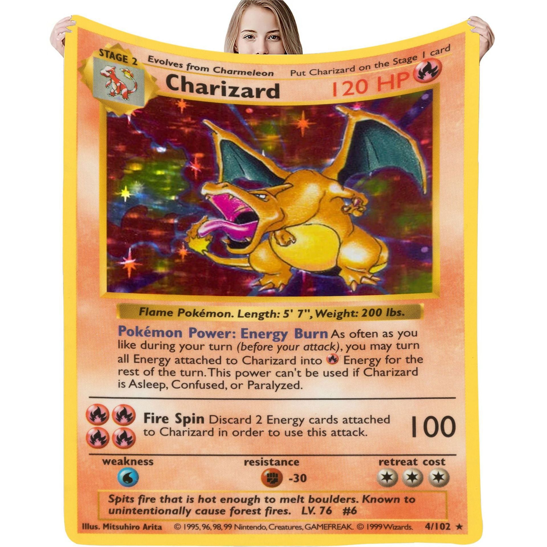 Pokémon Fleece Blanket Digital Printed Throw Blanket,B-C-1039