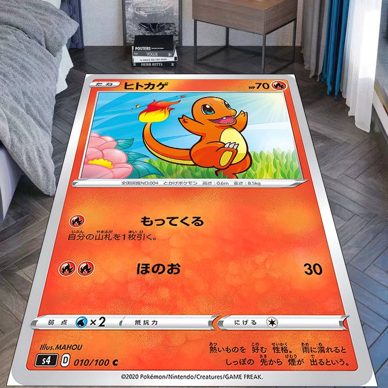 Charizard,Charmeleon,Charmander,and Dragonite Anime Throw Blanket,Soft and Cozy,A Must-Have for Dragon Fans,B-C-1075