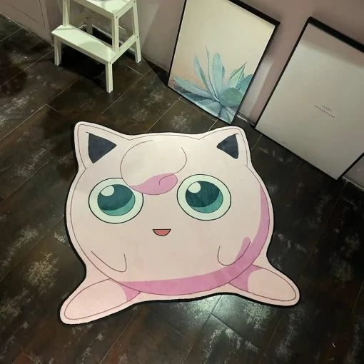 Tapis Pokémon en forme de Dracaufeu Ronflex Togepi Pikachu Psyduck Bulbasaur, RA-012