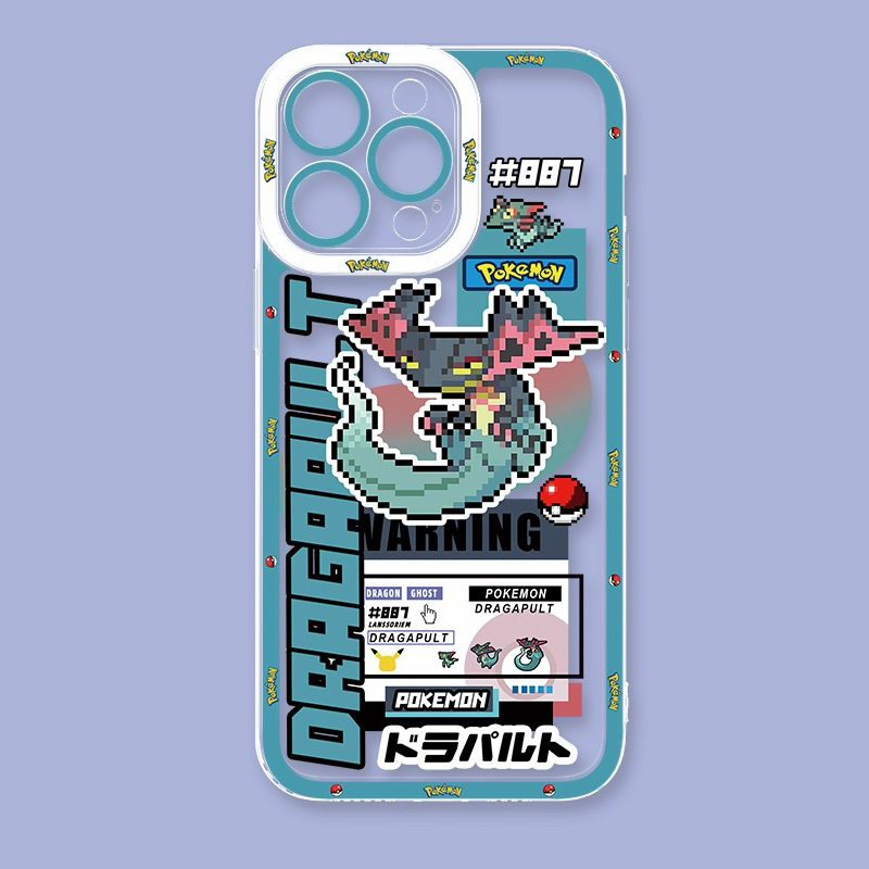 Pokémon Creative Pixel Art Shockproof iPhone Case – Ideal Gift for Fans and Friends,PC-1224