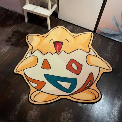 Tapis Pokémon en forme de Dracaufeu Ronflex Togepi Pikachu Psyduck Bulbasaur, RA-012