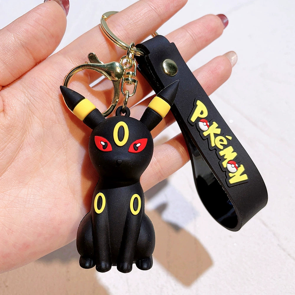 Cartoon Pikachu Keychain Accessory,Cute Backpack Pendant Gift,008