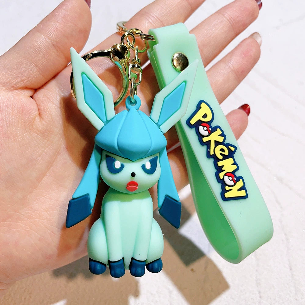 Cartoon Pikachu Keychain Accessory,Cute Backpack Pendant Gift,008