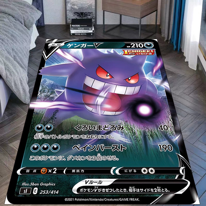 Gengar Haunter Anime Blanket,Soft and Cozy,Perfect for Ghost-Type Fans,B-C-1080