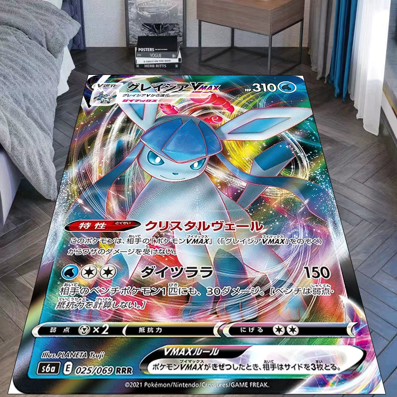 Eevee Evolution Blanket–Featuring Ice,Fairy,and Psychic Types,a Must-Have for Fans,B-C-1074