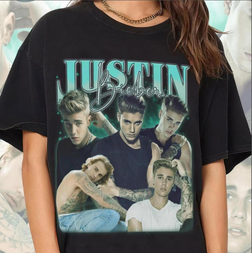 JUSTIN BIEBER Love Fan T-shirt,Crewneck,Hoodie,H-P-070