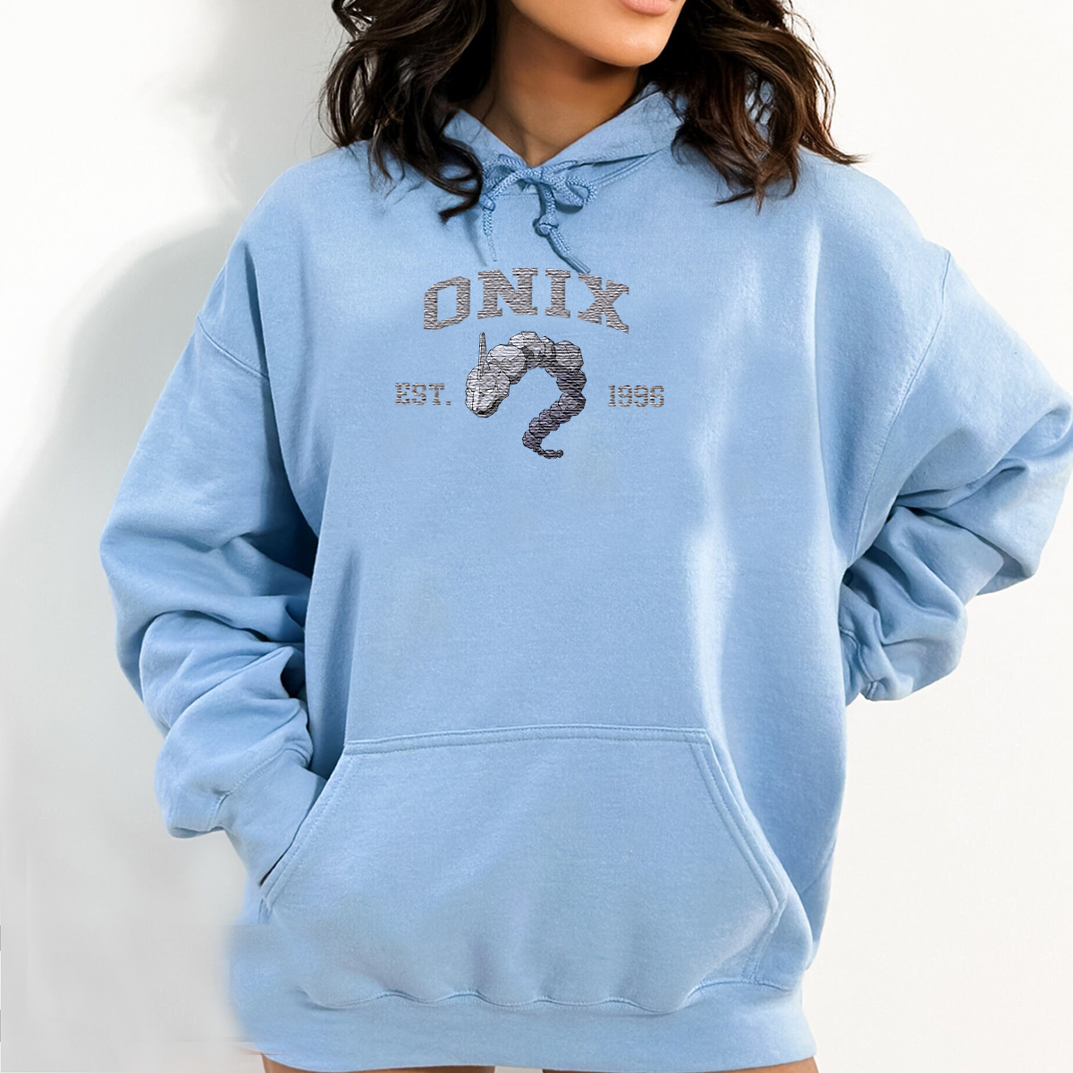 Onix Anime Characters Embroidered Unisex T-Shirt,Crewneck,Hoodie For Gift,H-C-1189