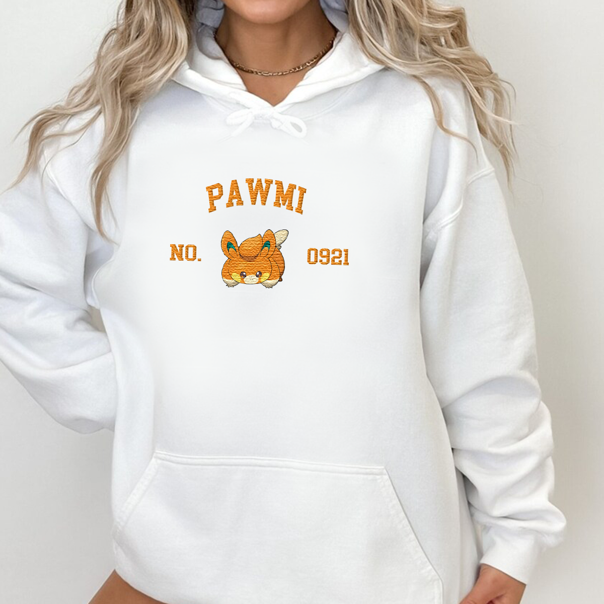 Pawmi Anime-Themed Embroidered T-Shirt,Crewneck,Hoodie-Trendy Versatile and a Thoughtful Gift for Friends,H-C-1829