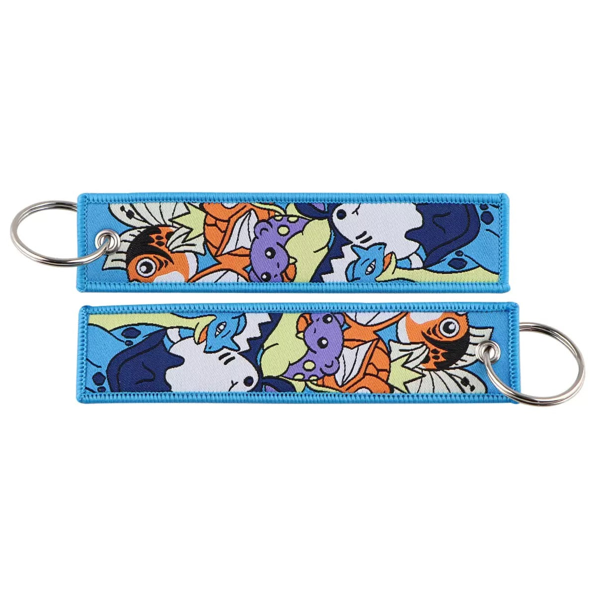 Embroidered Keychain – Cute Monster Pendant,Perfect Gift for Friends,005