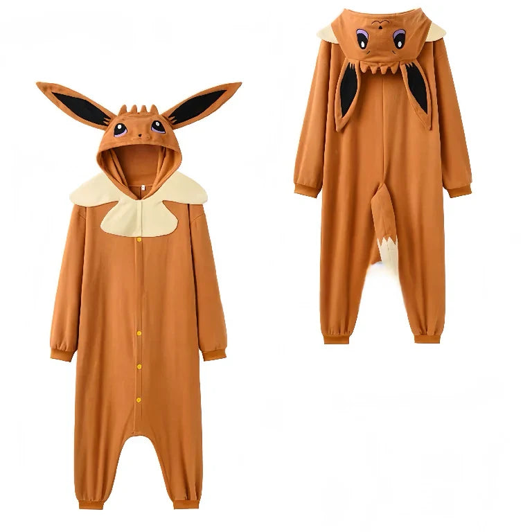 Eevee Pokémon Anime Characters Funny Pajamas,P-C-743