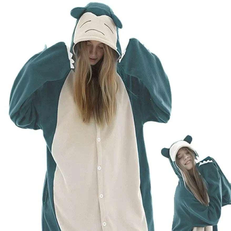 Snorlax Cute Anime Characters Funny Pajamas,P-C-744