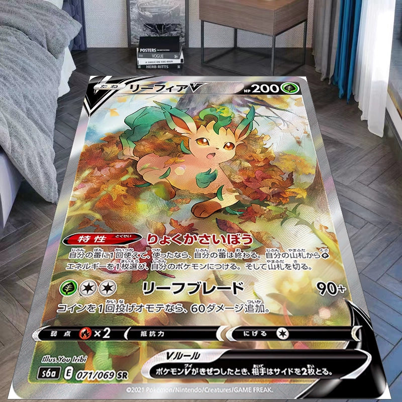 Eevee Evolution Blanket–Featuring Ice,Fairy,and Psychic Types,a Must-Have for Fans,B-C-1074