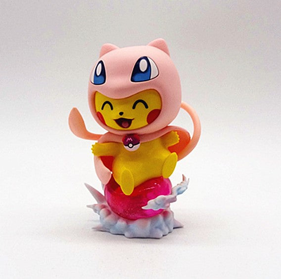 Cosplay Pikachu Figure Collectible Statue,Gift For Anime Lovers,B-C-1064