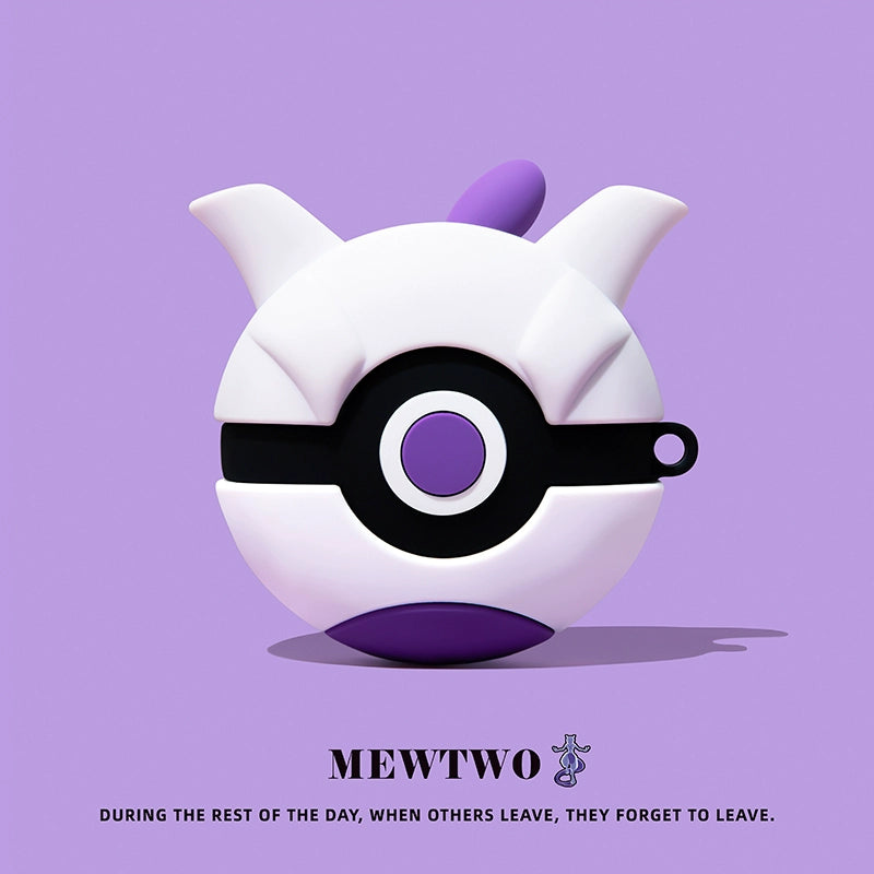 Anime Airpods Silicone Case,Cute Creature Design Airpodspro Protective Cover,Ideal Gift for Friends,PC-1297