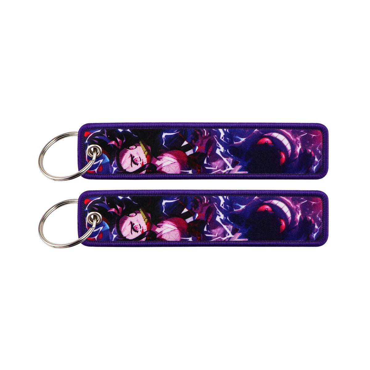 Embroidered Keychain – Cute Monster Pendant,Perfect Gift for Friends,005A