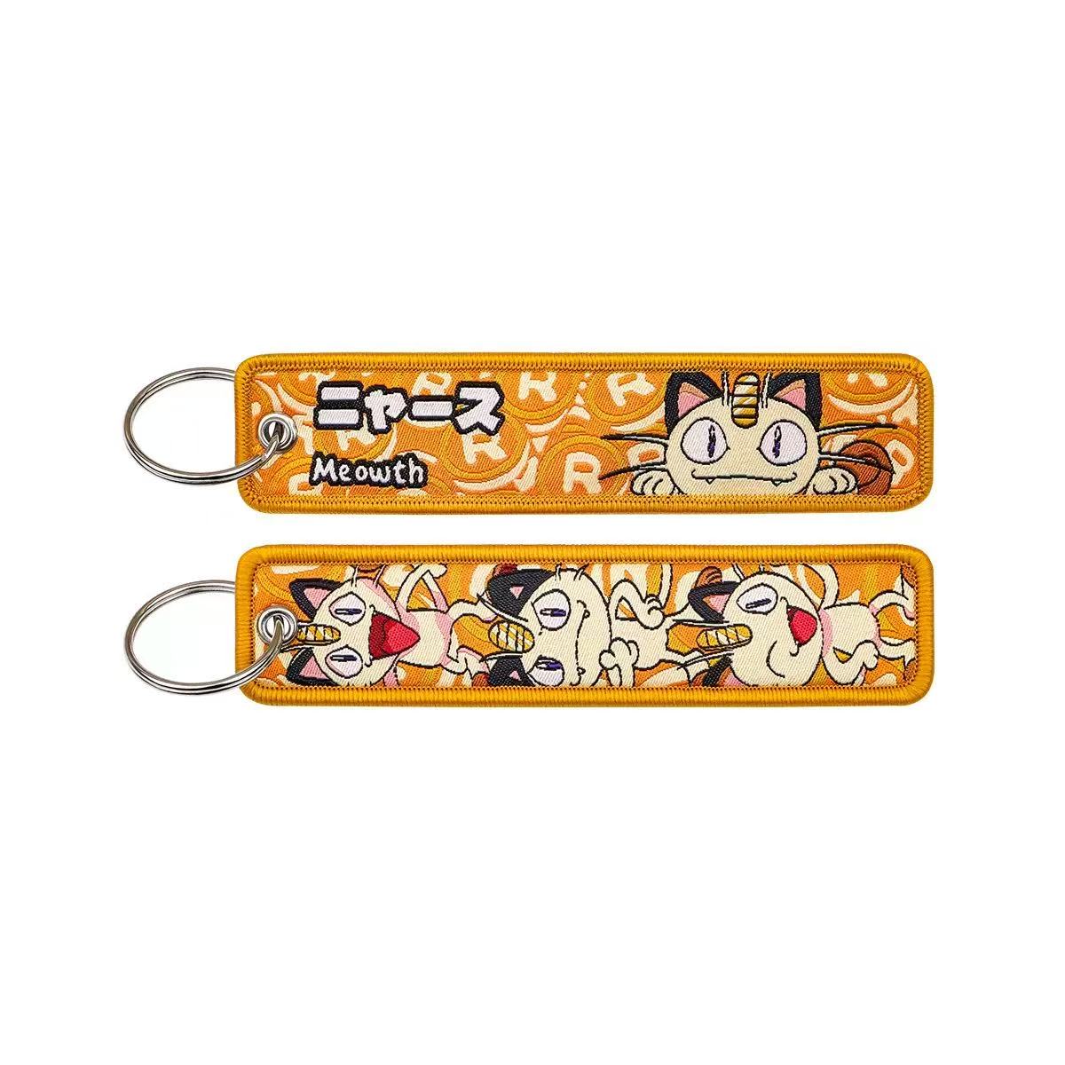 Embroidered Keychain – Cute Monster Pendant,Perfect Gift for Friends,005B