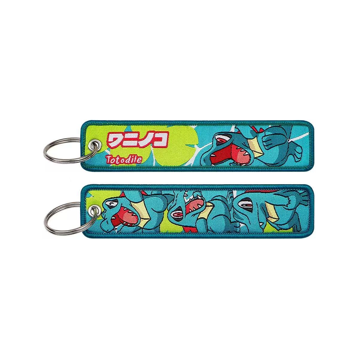 Embroidered Keychain – Cute Monster Pendant,Perfect Gift for Friends,005B